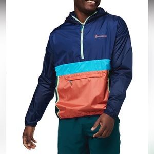 COTOPAXI Half-Zip Hooded Windbreaker Jacket - Unisex Men’s M - NWT